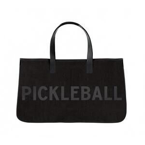NEW CREATIVE BRANDS women's pickleball canvas tote bag in pickleball
